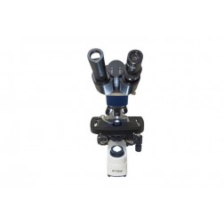 Microscópio Biológico Binocular Série Blue até 1600x com Bateria recarregável Objetivas Acromáticas